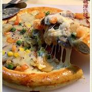 菠萝烤鸭厚匹萨