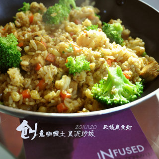 咖喱土豆泥炒饭