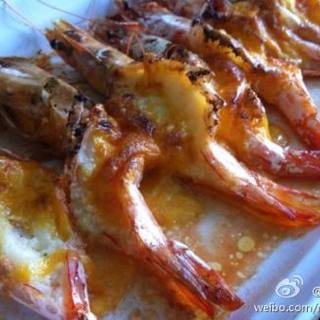 蒜茸奶香芝士虾