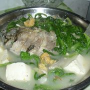 茼蒿鲫鱼豆腐汤