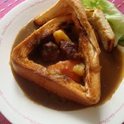 牛肉咖喱烤面包