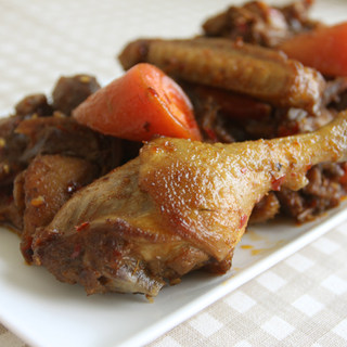 胡萝卜辣子鸭