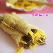 木耳土豆丝春饼