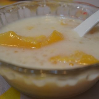 木瓜双奶西米露