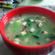 香菇油菜汤