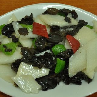 山药炒木耳