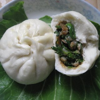 野香芥菜肉包