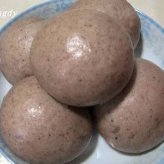 健康黑馒头