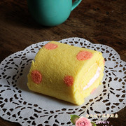 橙香波点蛋糕