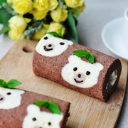 小熊蛋糕卷