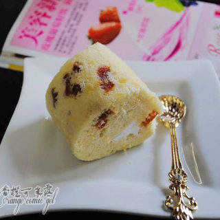 圣女果蛋糕卷