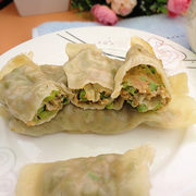 豆角猪肉锅贴饼