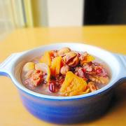 核桃百合杂粮番薯粥