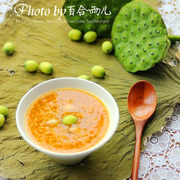 荷叶莲子凉粥