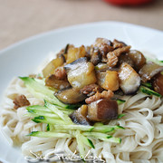 茄子汆拌面