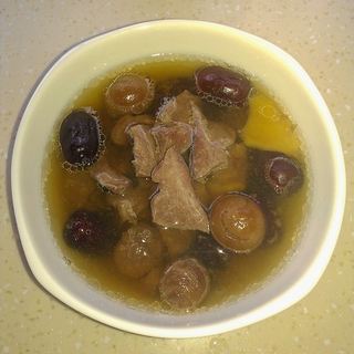 红枣桂圆猪心汤