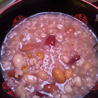 薏米花生芸豆粥