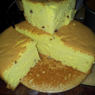 酸奶蔓越莓戚风