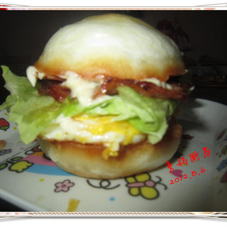 中式美味汉堡