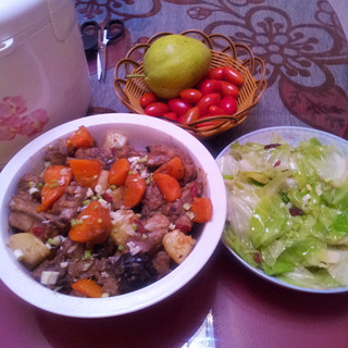 胡萝卜土豆炖排骨