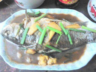 清蒸鲫鱼