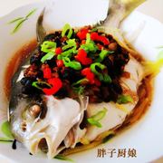 豆豉蒸鲳鱼
