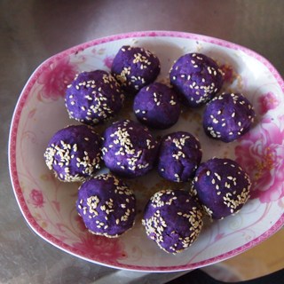 相思紫薯球