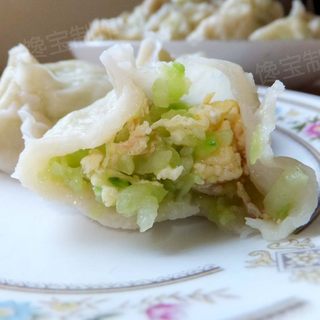黄瓜鸡蛋水饺