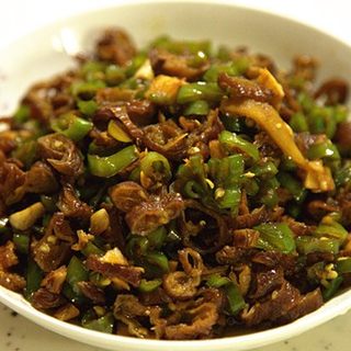 尖椒炒腊肠