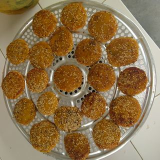 香煎芝麻南瓜饼