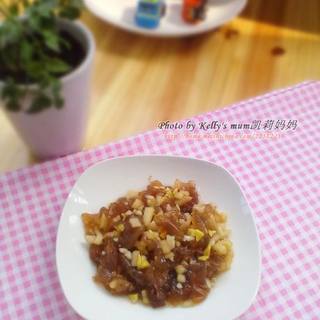 苹果凉拌海蛰头