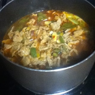 简易版水煮牛肉