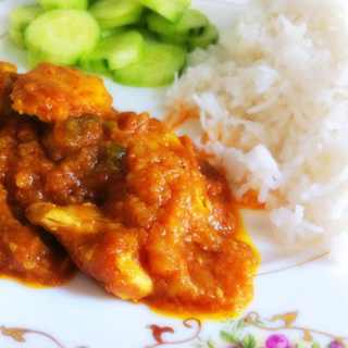 印度椰茸咖喱鸡肉