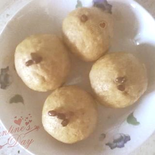 蜜豆南瓜牛奶馒头