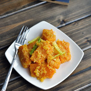 咸鸭蛋黄炒南瓜