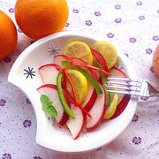 香柠糖醋水萝卜