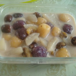 双色薯圆奶山药