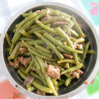 豆角烧肉