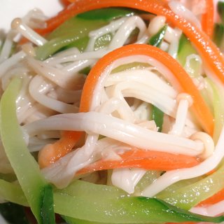 凉拌蒜香金针菇