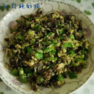 木耳炒鸡蛋
