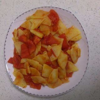 西红柿土豆片
