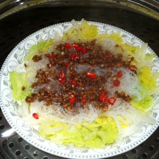 蒜蓉粉丝娃娃菜