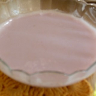 奶香紫薯银耳露