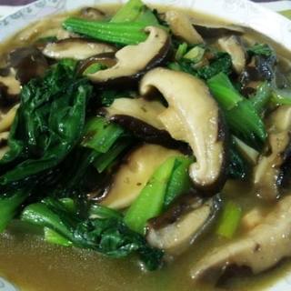 香菇炒青菜