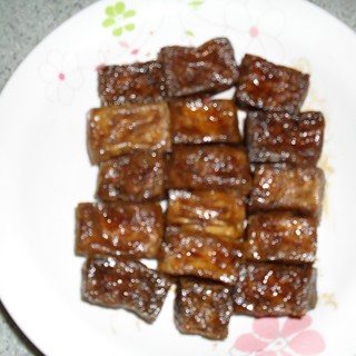 蜜汁豆腐