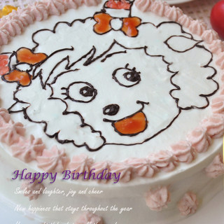 美羊羊生日蛋糕