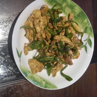 青椒炒鸡蛋