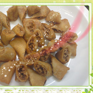 脆皮猪肉卷糖醋