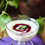 藍(lán)莓山藥漿