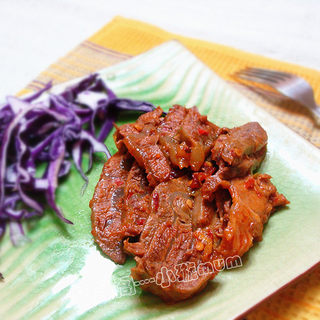 辣炒牛腱肉